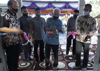 Bupati Asahan Berharap Masyarakat di Desa Ledong Timur Tingkatkan Status Mushola Nurul Iman jadi Masjid