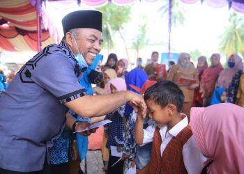 Pemkab Labuhanbatu Berikan Vitamin A dan PMT kepada Balita di Panai Hilir