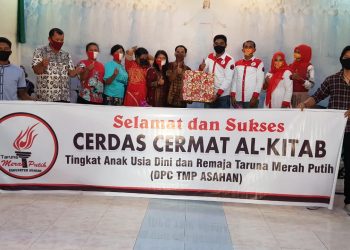 Perkenalkan Organisasi, Taruna Merah Putih Asahan Gelar Cerdas Cermat Alkitab