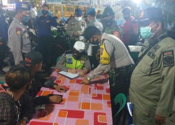 Cipta Kondisi Jelang Pilkada 2020, Polres Tanjungbalai Gelar Operasi Yustisi