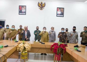 Pjs Bupati Labuhanbatu Silaturahmi Bersama Pimpinan Forkopimda