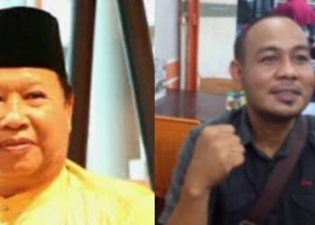 Mantan Kadisdik Asahan Ismsil dan Sekjen DPP Bara Api Afifuddin