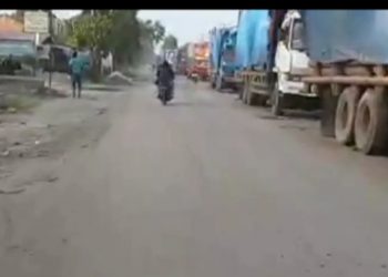 Setelah Diberitakan dan Viral di Youtube, Jalan Penghubung Kota Pematangsianta-Perdagangan Diperbaiki