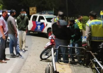 Operasi Balapan Liar, Sat Lantas Polres Tanjungbalai Amankan 7 Unit Sepedamotor