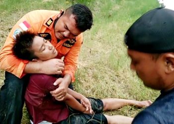 Dua Warga Asahan Hanyut, Seorang Berhasil Diselamatkan Basarnas