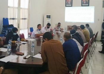 Antisipasi Peningkatan Kasus Covid-19 Masa Libur Panjang, Pemkab Asahan Ikuti Pengarahan Virtual Kemenhub