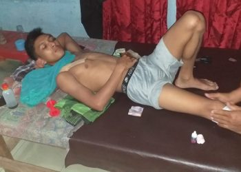 Tabrak Innova, Pengendara Sepedamotor Luka-luka