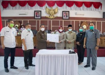DPRD Setujui Ranperda P-APBD Kabupaten Labuhanbatu TA 2020