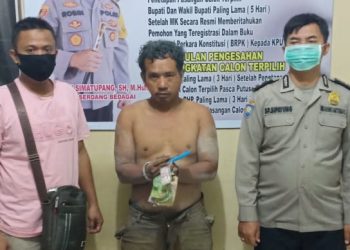 Pria Ini Jual Sabu Kok Sama Polisi