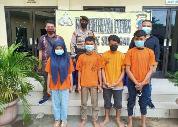 Wanita Ini Bersana 3 Teman Prianya Pelaku Begal Loh