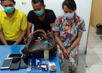 Kiki ‘Bernyanyi’, Andi dan Irma Diringkus Polisi di Kos-kosan Jalan Parohot Simalungun