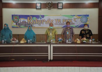 Plh Bupati Asahan Serahkan 1.357 KIA Saat Buka Rakornis TP PKK
