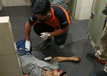Mayat Pria Uni Tergeletak di Kamar Mandi Flaza Milinium