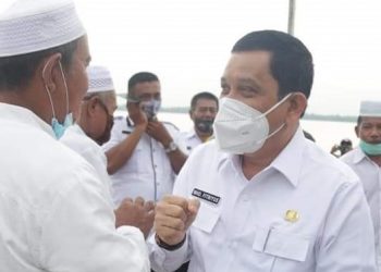 Pjs Bupati Labuhanbatu Kunjungi Kajari Bahas Percepatan Penanganan Covid-19