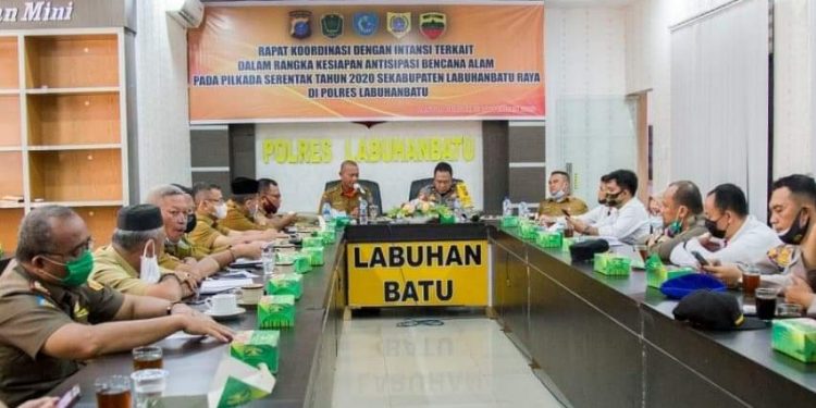 Rapat Koordinasi Forkopimda Labuhanbatu.