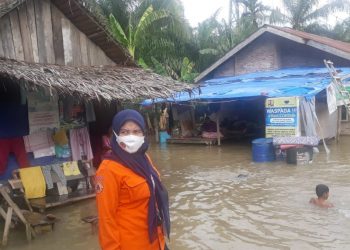 Tiga Hari Diguyur Hujan, Puluhan Rumah di Teluk Dalam Asahan Dihantam Banjir