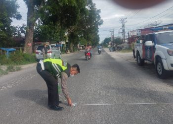 Warga Laporkan Kasus Lakalantas Melalui Aplikasi Horas Paten