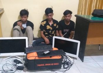 Tiga Pelaku Pencurian di Kantor BKPPD Simalungun Diringkus