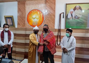 Kapoldasu Silaturahmi dengan Tokoh Agama TGB Pimpinan Persulukan Serambi Babussalam Simalungun