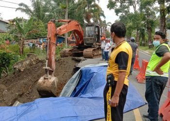 Pesan Kapolres Simalungun: Berhati-hatilah Saat Melintas di Lokasi Sejumlah Jalan yang Rusak