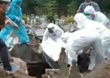 Warga Asahan Pasien Covid-19 Meninggal Dunia, Dikebumikan di Pemakaman Muslim Bunut Sebrang