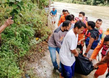 Jasad Amran Sitorus Ditemukan Mengambang di Aliran Sungai Asahan
