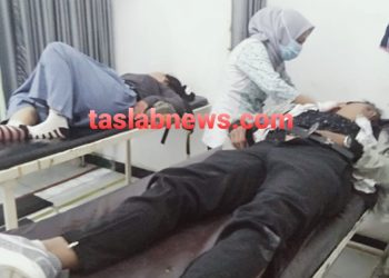 Hendak ke Sekolah, Ditabrak, Siswi SMKN I Pulau Rakyat Luka-luka