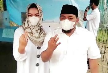 Optimis Menang, HM Syahrial Memilih di TPS-7 Kelurahan Pantai Johor Tanjungbalai