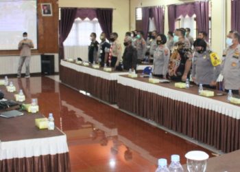 Jelang Gelar Operasi Lilin Toba 2020, Kapolres Pematangsiantar Pimpin Rakor Lintas Sektoral