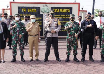 Pengamanan Natal dan Tahun Baru, Polres Asahan Apel Gelar Pasukan Operasi Lilin Toba 2020