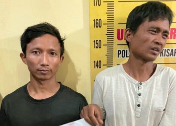 Berawal dari Kecurigaan, Timsus Polsek Kota Ringkus 2 Pemilik Sabu