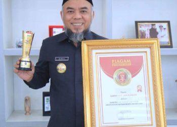 Pemkab Labuhanbatu Raih Penghargaan dari Kementerian Dalam Negeri