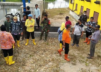 Banjir di Kota Tanjungbalai, Walikota Tinjau Pintu Klep Sungai Bandar Jaksa 