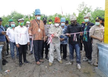 Bupati Asahan Resmikan Nursery Mangrove Desa Silo Baru Kecamatan Silo Laut