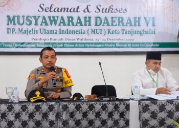 Wakapolres Tanjungbalai Hadiri Musda MUI