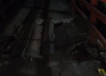 Tolong Perbaiki Jembatan Penghubung di Desa Klambir Hamparan Perak