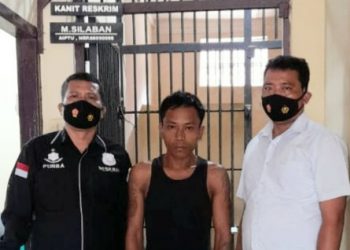 Bobol Rumah Warga, Muhammad Zafri Diringkus Personil Polsek Sei Tualang Raso