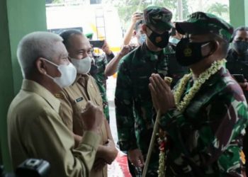 Bupati Asahan Hadiri Kunker Pangdam I BB di Makodim 0208/Asahan