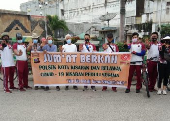 Ini Cara Berbagi Berkah Polsek Kota Kisaran di Wilkumnya