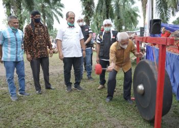 Hadiri Gebyar Seni Budaya Reog Gembong Bawono, Ini Pesan Bupati Asahan
