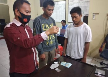 Simpan Sabu, 2 Warga Bagan Asahan Diamankan Satres Narkoba Polres Tanjungbalai