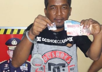 Penjual Sabu Ditangkap Polisi saat Nunggu Pembeli