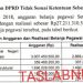 Daftar temuan BPK atas kelebihan pembayaran tunjangan keluarga dan beras untuk 45 anggota DPRD Asahan.