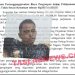 Bukti temuan BPK Atas pembayaran perjalanan dinas dan penginapan yang tak sesuai ketentuan, insert Isa Ansori