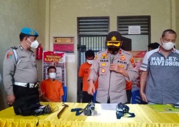 Coba Melarikan Diri Saat Ditangkap, Pelaku Pencurian Ditembak