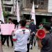 Tanyakan Dana PPJ Rp28 Miliar lebih, Massa TMP dan KAMUS Geruduk Kantor PLN dan Bappenda Asahan