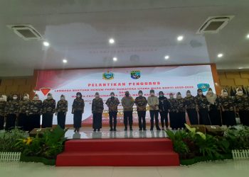 Lantik Pengurus LBH dan Wanita FKPPI, Gubsu : Organisasi ini Komponen Cadangan TNI-Polri