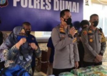 Napi di Kota Pinang Kendalikan Penyelundupan 23 Kg Sabu dan 19.937 Ekstasi