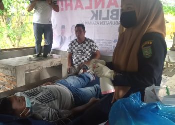 Wartawan di Asahan Gelar Aksi Donor Darah