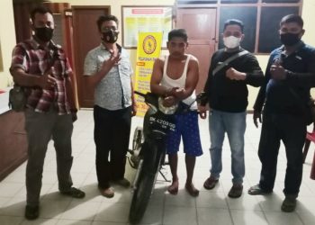 Curi Sepedamotor, Adi Syahputra Diringkus Polsek Prapat Janji dari Rumah Kontrakkan